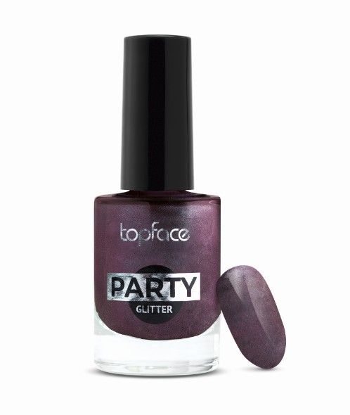 Topface Nail polish "Party Glitter Nail" tone 121, - PT106 (9ml)